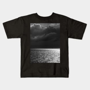 Gloomy sea Kids T-Shirt